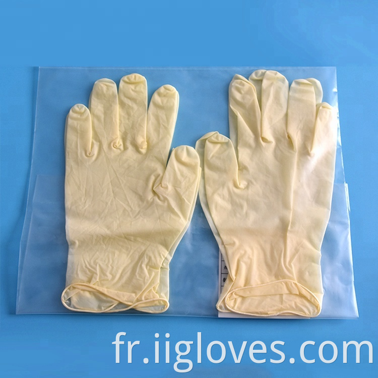 Gants jetables en poudre de sécurité médicale sans nitrile gants